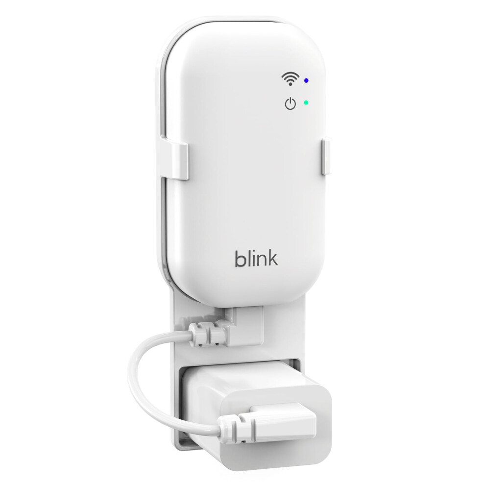Sync Module Mount With Short Cable, Nodrill Outlet Holder For Blink Indoor Outdoor Camera 9099447286840