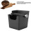 Coffee Knock Box Stainless Steel Space Saving Espresso Grounds Container for Home Office Use 5
