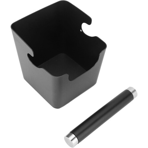 Coffee Knock Box Stainless Steel Space Saving Espresso Grounds Container for Home Office Use 1