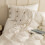 Duvet Cover Set with Button Closure, 4 Piece Solid White Bedding for All Seasons 2