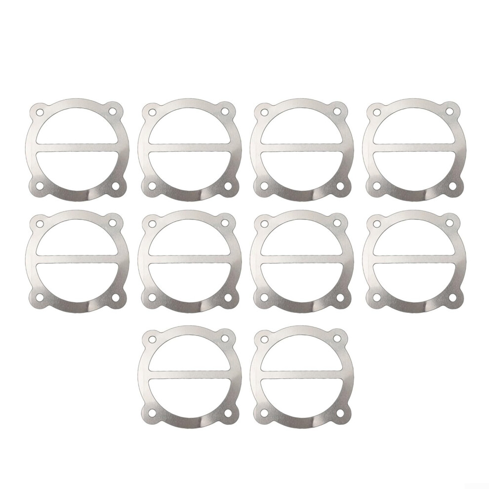 10 Pcs Aluminum Washers And Gaskets For Air Compressor Cylinder Head Valve Plate Replacement (65 Type) 9044945166743