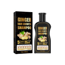 Ginger Hair Growth Shampoo 100ml Anti Hair Loss Formula with Natural Extract for Thicker, Shiny Hair