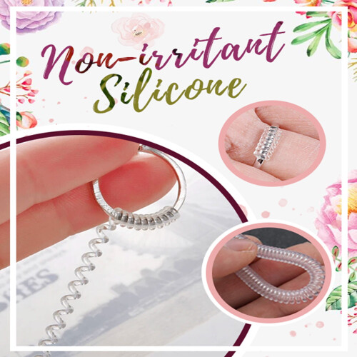 Kiplyki Wholesale Ring Size Adjuster Reducer Sizer Universal Ring Adjuster Transparent Spring Rope