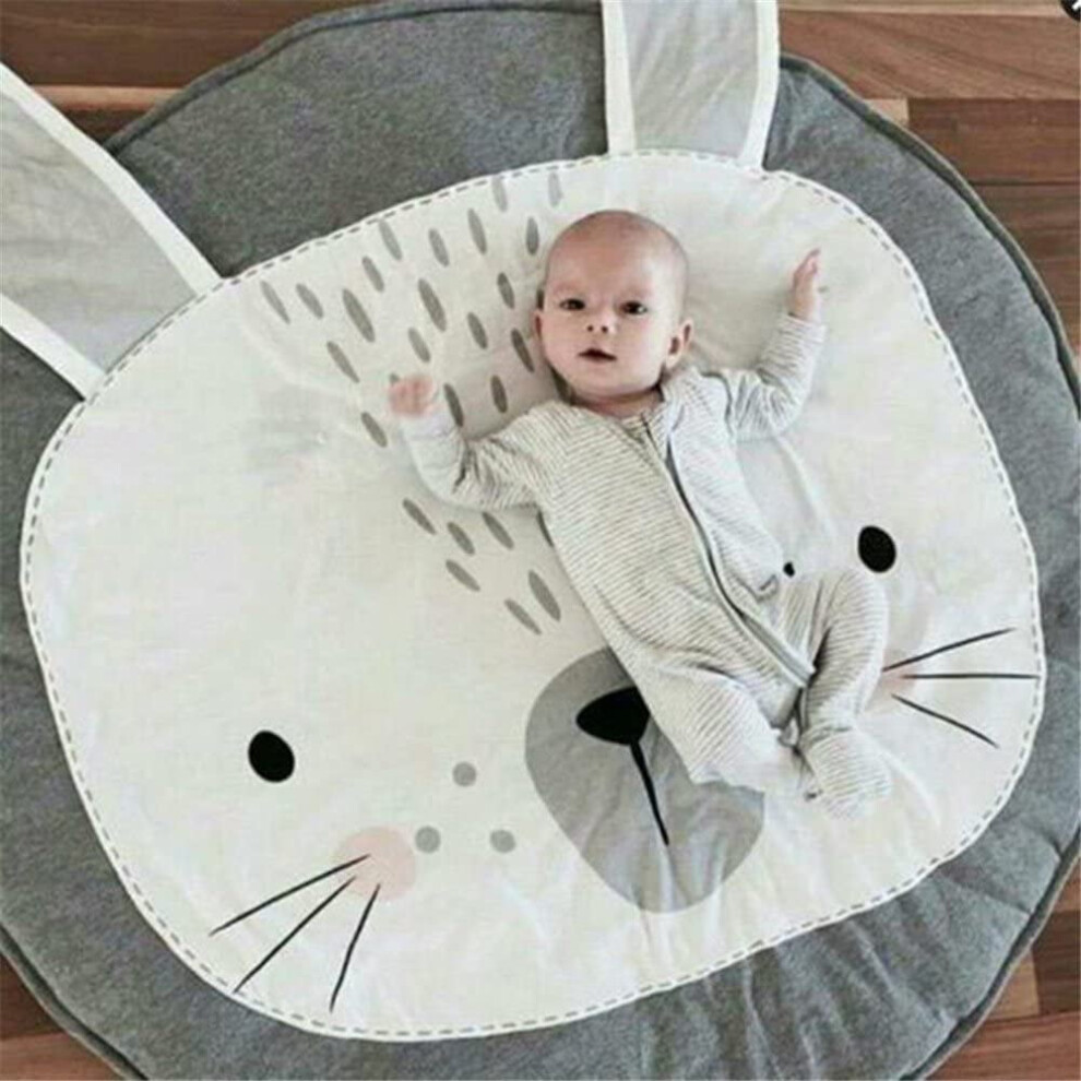 Baby Floor Mats,Cartoon Cute Elephant Pattern Baby Play Mat Pad Crawling Blanket