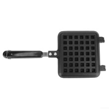 Gas Stove Waffle Maker Nonstick Single Head for Even Heat Distribution and Easy Breakfast Making