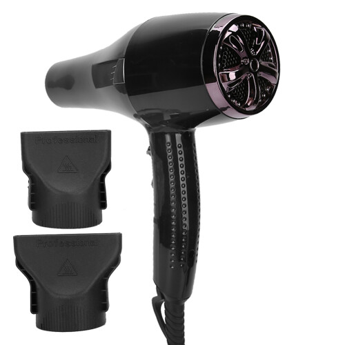 Υψηλής ισχύος στεγνωτήρας μαλλιών 2400W για γρήγορο στέγνωμα με σύστημα ιόντων, 2