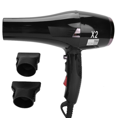 Υψηλής ισχύος στεγνωτήρας μαλλιών 2400W για γρήγορο στέγνωμα με σύστημα ιόντων, 1