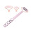 Ο κύλινδρος ομορφιάς Beauty Roller Stone Massager για το πρόσωπο προωθεί τη σταθερότητα του 3