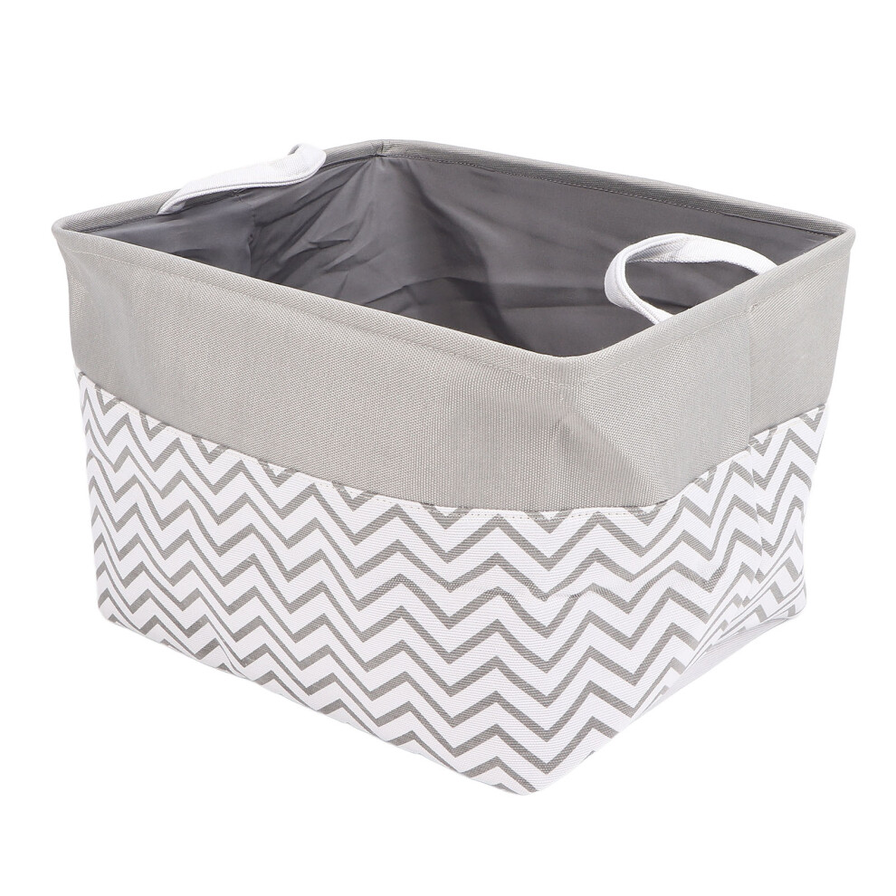 Collapsible Rectangle Basket, Decorative Organizer Bins, Premium Fabric, Foldable Baskets Set, Easy To Clean, Professional Factory