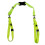 Adjustable Paddle Board Carry Strap with AntiSlip Shoulder Pad for Surfboard Carrying  Green 1