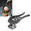 Quick Open Egg Cracker Handheld Stainless Steel Separator for Cooking Baking 9