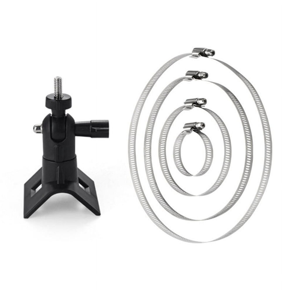Adjustable Stainless Steel Hose Clamp Hoop Pipe Poles Mount Bracket Worm Gear For Security Camera Accessories A 9138057712506
