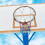 Mizh 1pc Basketball Accessory Nets Regular Size Nets Professional Basketball Net 4