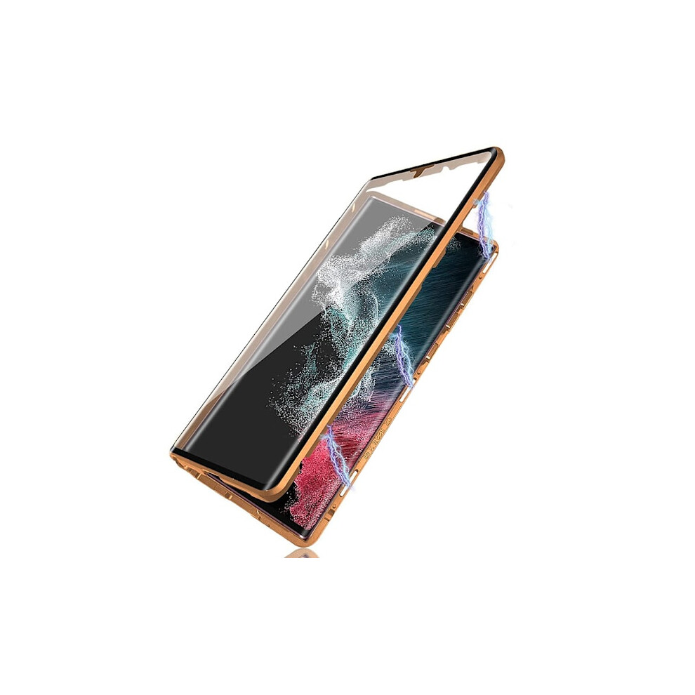 Compatible With Samsung Galaxy S24 Plus - Ultra Protective Case Gold 9138057714005