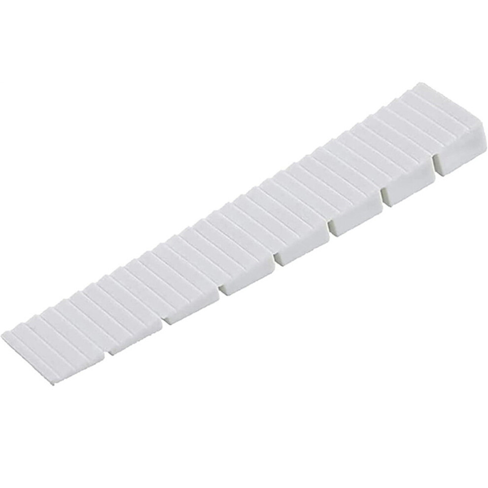10Pcs Furniture Plastic Shims Composite Wedges Shims Levelers Furniture Leveling White 9138057714265