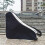 Large Capacity Roller and Ice Skate Bag with Adjustable Shoulder Strap, Foldable Oxford Cloth Storage, Black 1