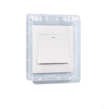 Waterproof Socket Cover 86 Type UltraThin Outdoor Electrical Outlet Protection for Bathroom Courtyard