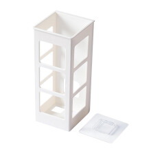 Wall Mounted Hair Tool Organizer with Heat Resistant Storage Rack for Bathroom Hair Dryer and Curling Iron