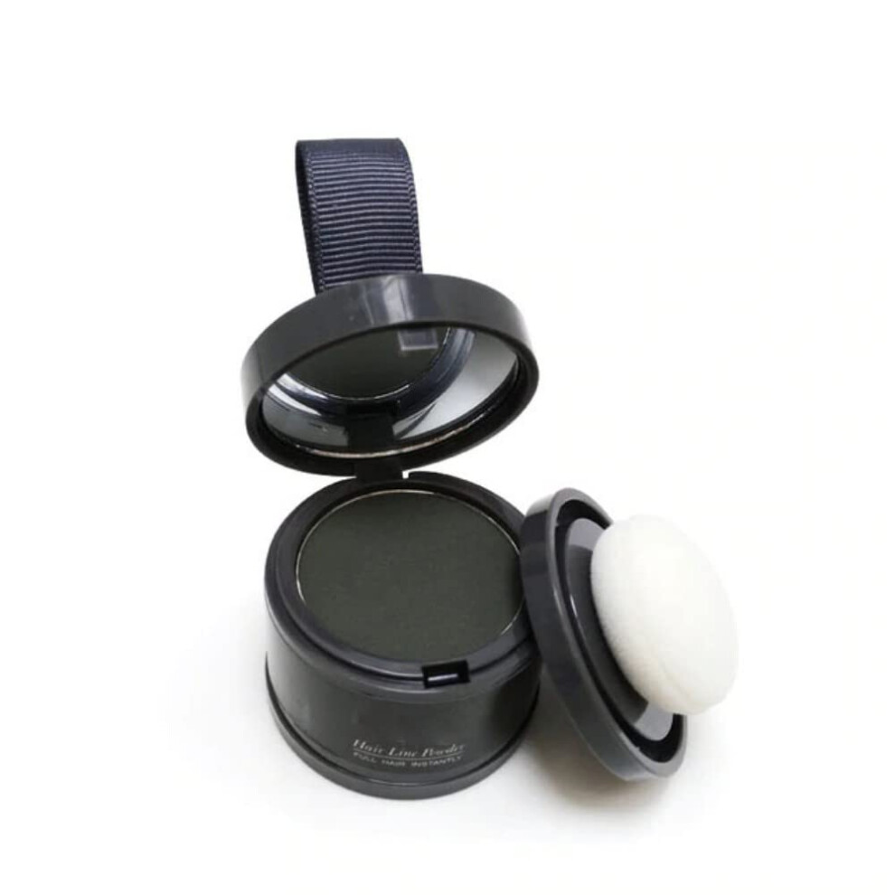 Gray Hairline Powder Waterproof Root Touch Up For Thinning Hair With Puff And Mirror