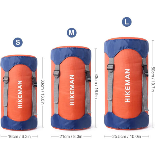 Sleeping Bag Stuff Sack Ultralight WaterResistant Compression Sack for Camping Hiking Backpacking 1