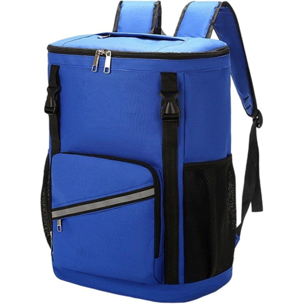 Blue Outdoor Backpack Large Capacity Emergency First Aid Rucksack For Hiking Camping Travel