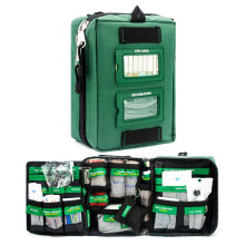 First Aid Kit 165 PCS Lightweight 3 Layer Survival Medical Bag for Home, Car, Camping, Hiking, Travel