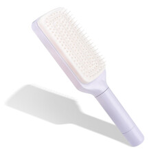 Self Cleaning Detangling Hair Brush for Long Hair, TwisttoEject Cleaning, Soft Scalp Massage Paddle Brush