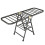 Clothes Drying Rack Foldable with Wheels, 2Tier Extendable Large Capacity Indoor Outdoor Black 1