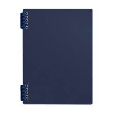 Ruhiku GW Coil Notebook 2 Pcs A5 Thick Plastic Hardcover Ruled 60 Sheets - 120 Pages, 5 Color Journals Compatible with Office School Study Travel