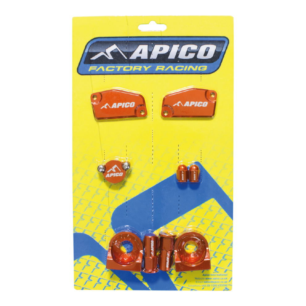 Apico Factory Bling Pack For Ktm Sx65 2014-2015 Orange 5056480901530
