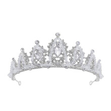 Kids Tiara Crown with Sparkling Rhinestones for Girls Birthday Party and Wedding