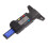 Digital Tire Tread Depth Gauge 0-1in, ABS, MM/Inch Conversion 1