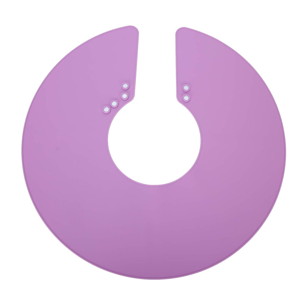 Waterproof Silicone Hairdressing Cape with Magnetic Closure Hair Cutting Collar for Salon Use