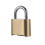 Brass Combination Padlock 4 Digit Resettable Code for Luggage Cabinets Backpacks and Toolboxes 1