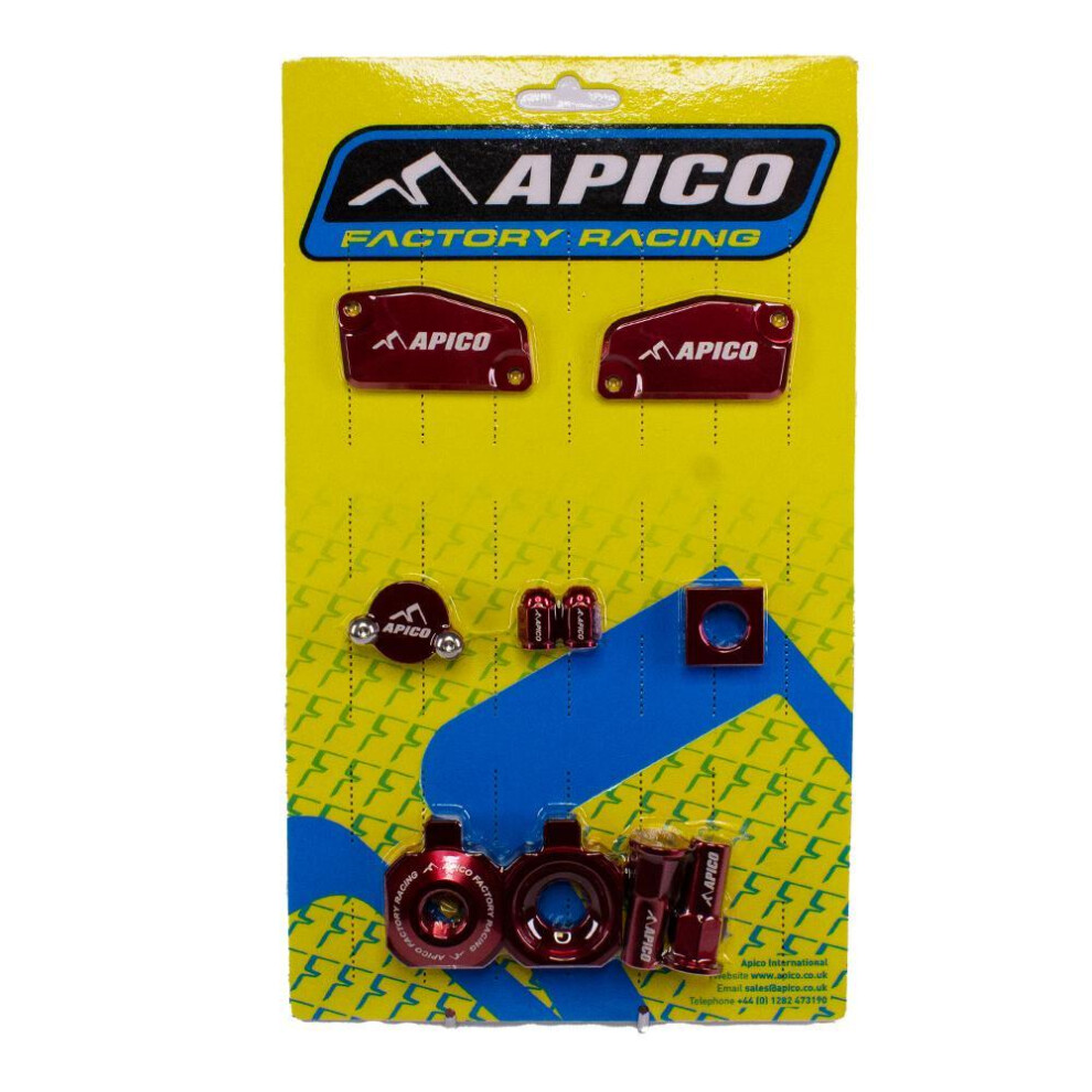 Apico Factory Bling Pack For Ktm Sx65 2016-2022, Husqvarna Tc65 2017-2022, Gas Gas Mc65 2021-2022 Orange 5056480901516