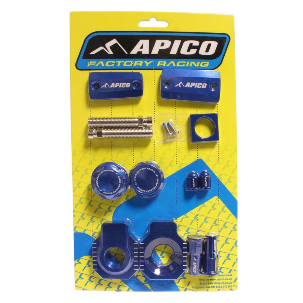 Apico Blue Magura Brake Factory Bling Pack For Husqvarna Tc/Fc 125-450 2018, Tx/Fx 300/450 2018-2021