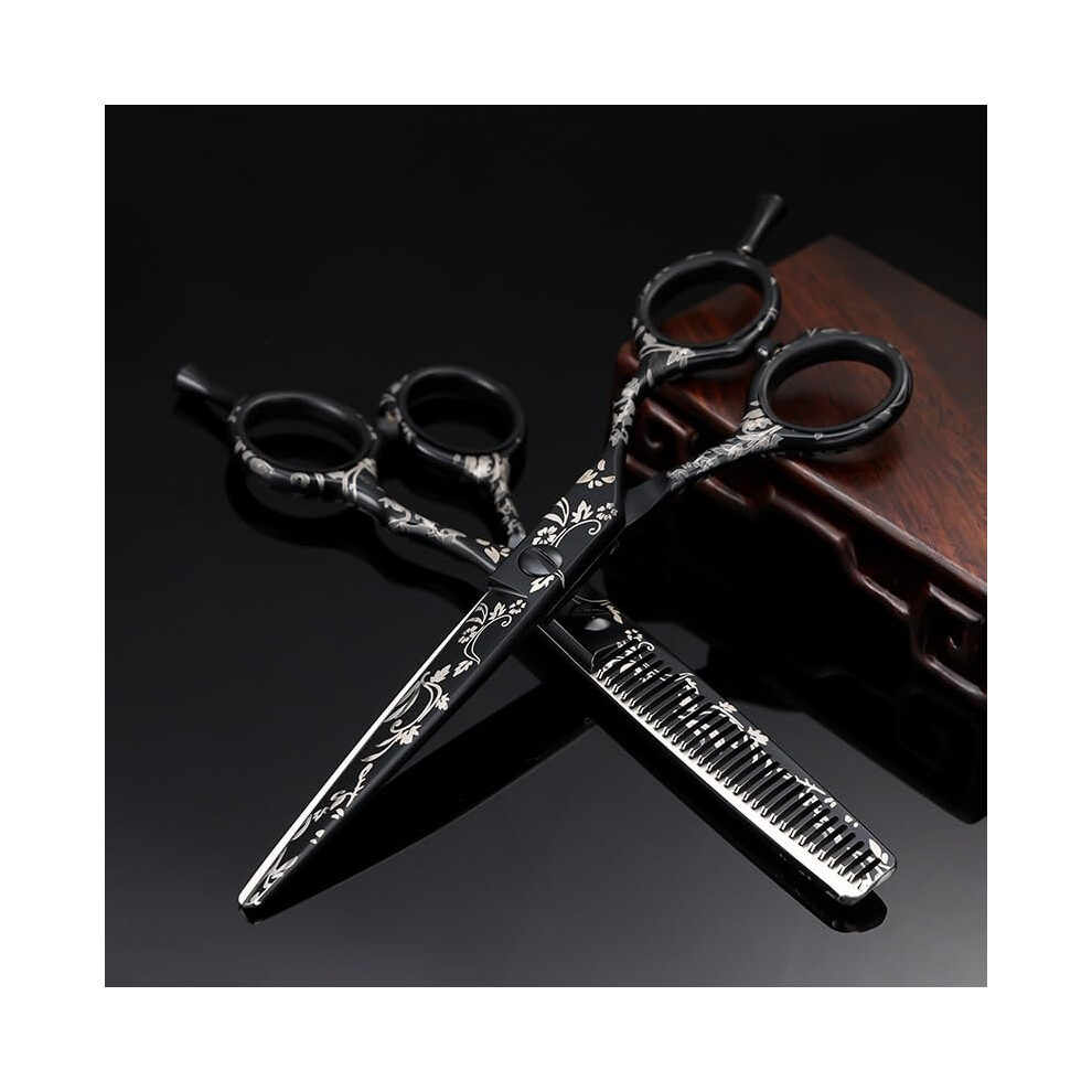 Professional Hairdressing Scissors 6 Inch JP 440c Steel Barber Shears with Ultra Sharp Blades