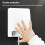 Lockable Waterproof Outdoor Socket Box with Key for 86 Type Electrical Outlets, White 2