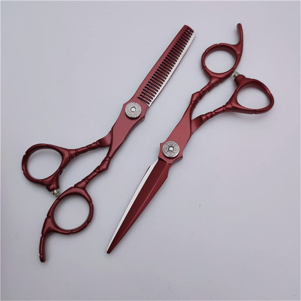 Professional Hair Cutting Scissors Set with Precision Blades and Thinning Shears for Salon and Home