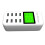 Σταθμός φόρτισης USB με οθόνη LCD, γρήγορη φόρτιση με τεχνολογία αυτόματης 4
