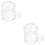 2Pcs Transparent Acrylic Ants Drinking Bowls Easy Ants Feeding Tool 8