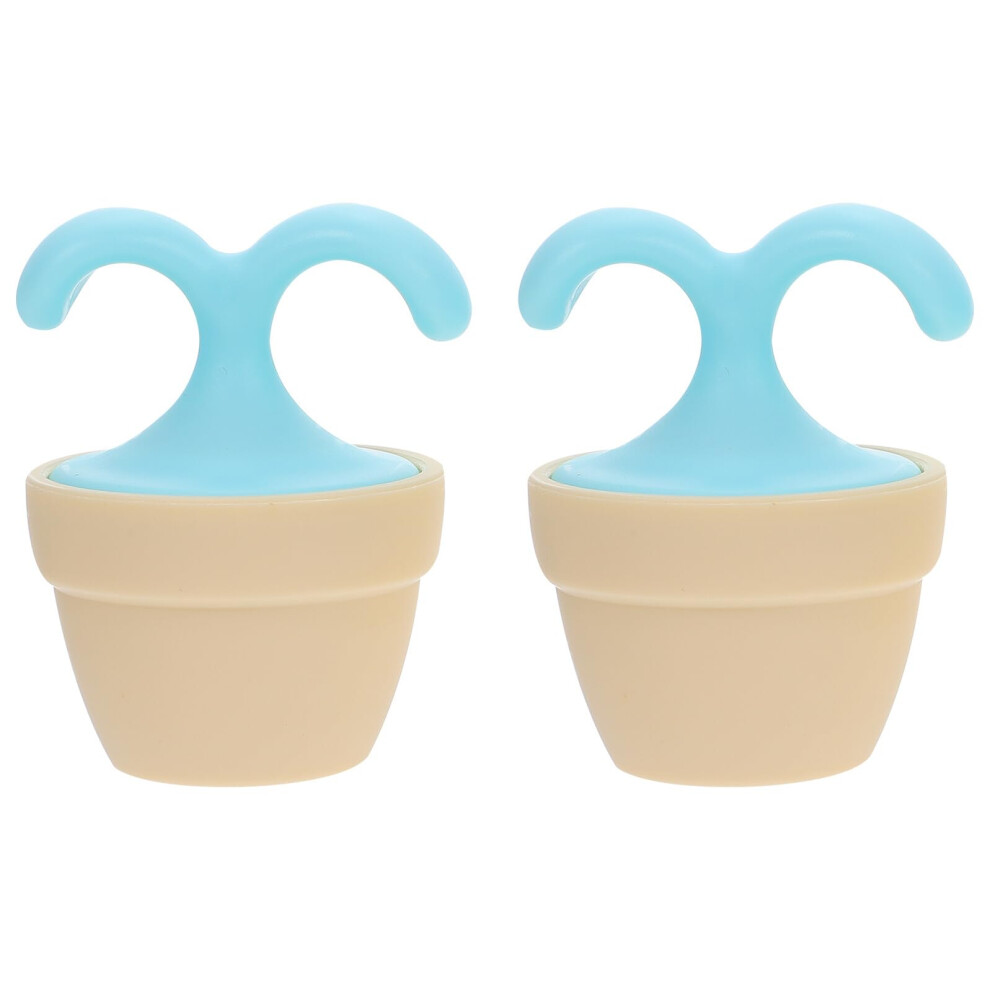2 Pcs Blue Massage Roller Balls Body Massager for Full Body Acupoint Stimulation and Muscle Relaxation