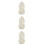 3Pcs Versatile Plastic Car Models for Speed Shape Paint Exhibitions 3