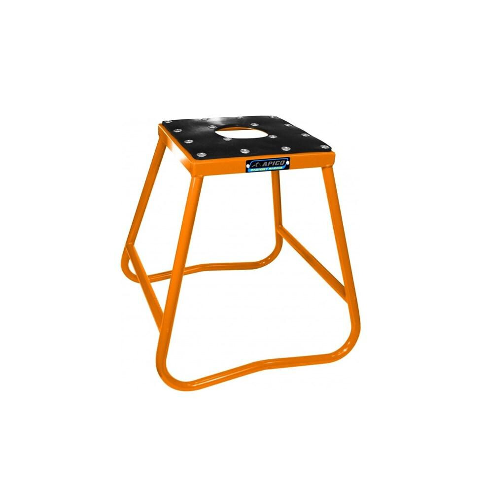 Apico Orange Steel Box Paddock Stand
