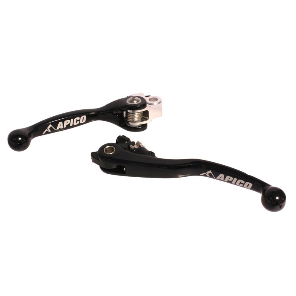 Apico Black Set Of Flexi Levers For Gas Gas Ec/Xc 250/300 2018-2020