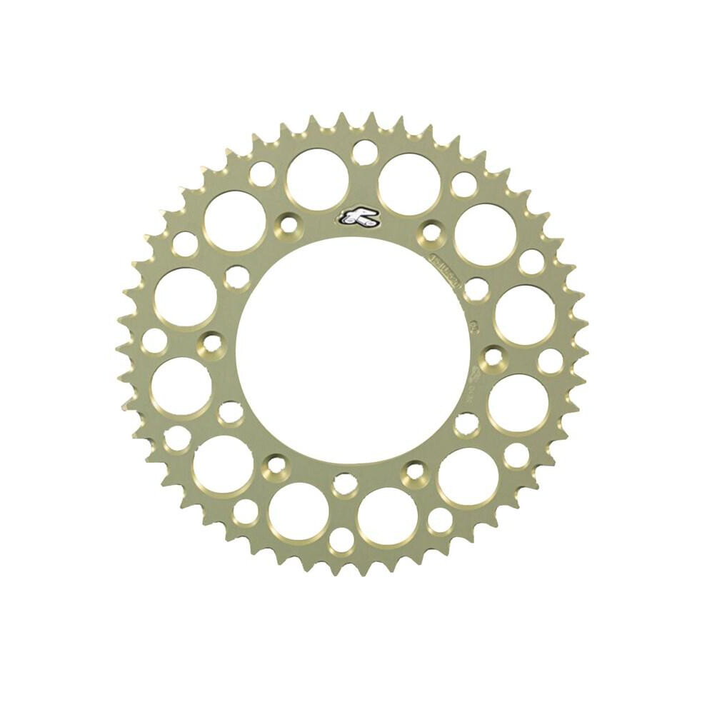 Renthal Ultralight Rear Sprocket - Kawasaki Kx 125/250 1980-2008, Kxf 250/450 2004-24 - 50T Hard Anodised 5026190148549
