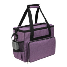 Sewing Machine Tote Bag Large Capacity Carrying Case with Front Pocket and Comfort Grip Handles