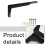 Heavy Duty Triangle Shelf Bracket with Rust Resistant Coating for Wall Mounted Shelves and Sinks (8in) 4