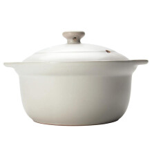Terracotta Casserole Pot Clay Cooking Soup Pot HeatResistant Wide Mouth for Open Flame Use