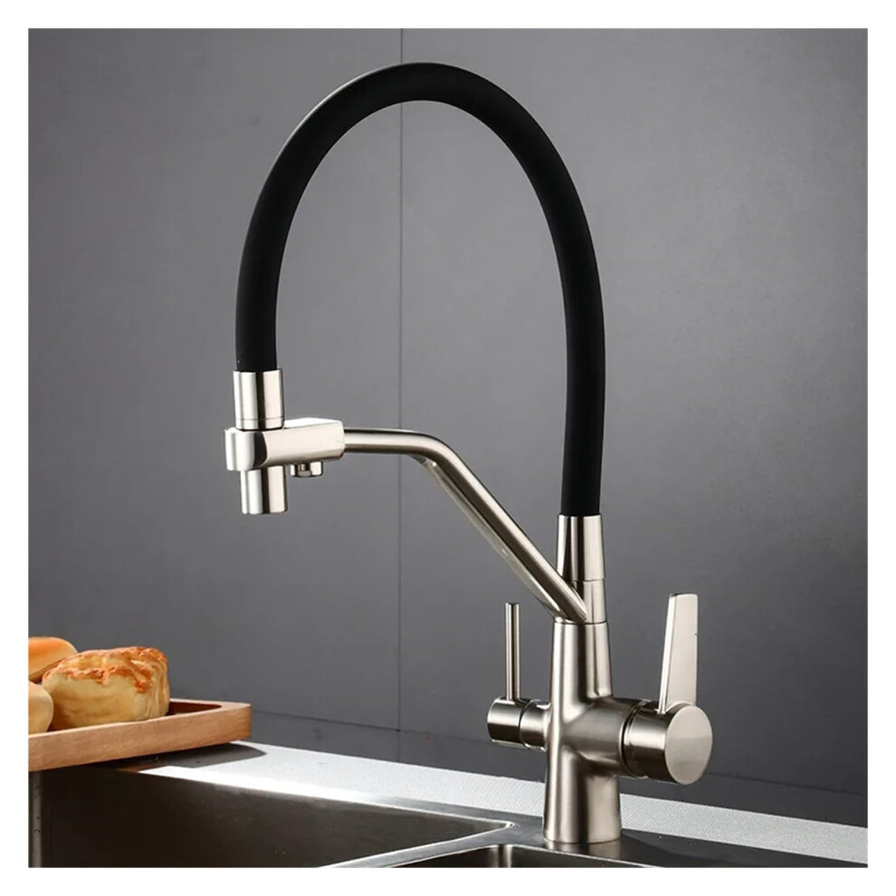 Filtered Kitchen Faucet With 360 Swivel, 3Way Water Filter Tap For Kitchen Or Bathroom Sink 9099447310873